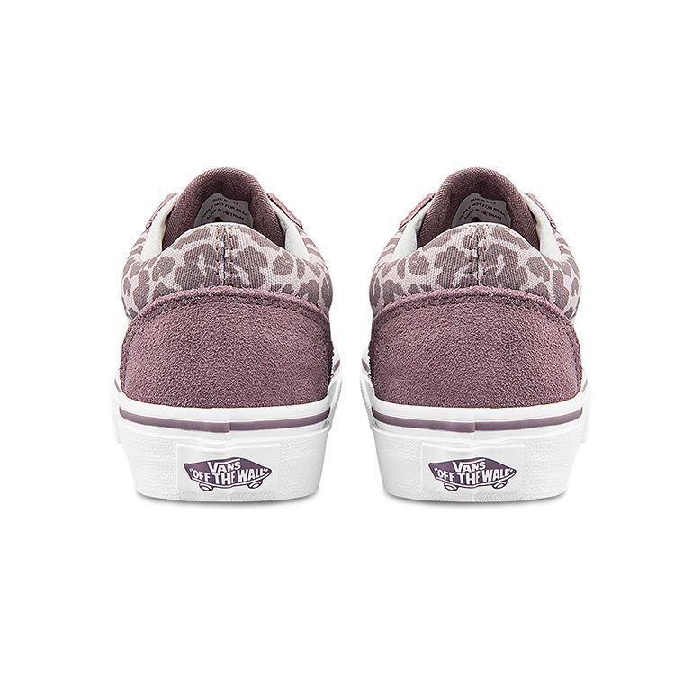 Vans Old Skool Canvas Low Top Kids Skate Shoes Kids Sneakers Pink Purple VN0A4VJC7V7