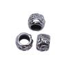 Vintage Floral Pattern Cylinder Beads Antique Style Large Hole Spacers For DIY