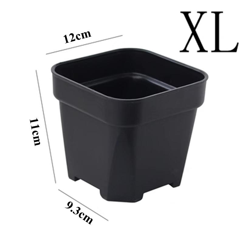 Nowe Zagęszczone Doniczki na Kwiaty Sukulenty Roślina Mała Kwadratowa Doniczka Kaktus Mini Bonsai Doniczka Podstawka Kreatywny Wystrój Domu Biura Narzędzie Ogrodowe