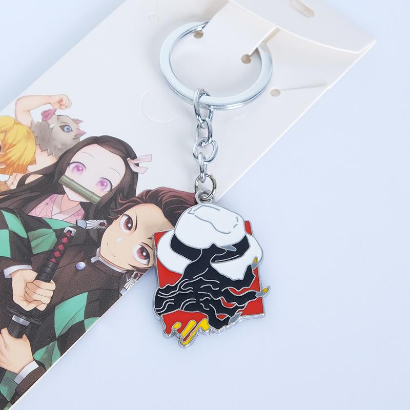 Demon Slayer Tanjiro, Sabito & Makomo Masks Keychain, Rabbit Necklace, Muzan
