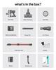 50000Pa Cordless Vacuum Cleaner, HEPA Cyclone Filtration Wireless Handheld Stick Vacuum for Home & Car
