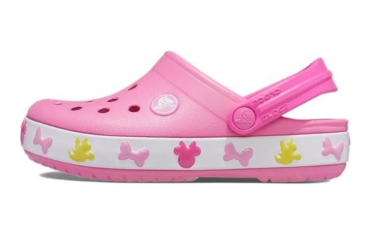 Crocs Comfortable Slip Resistant Abrasion Resistant Slip Resistant Abrasion Resistant Children s Sandals Pink Kids  207459-05 33
