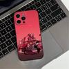 HazbinS H-Hotels AlastorS   Phone Case For iPhone 17,16,15,14,13,12,11 Plus,Pro Max,Soft Silicone Black Cover