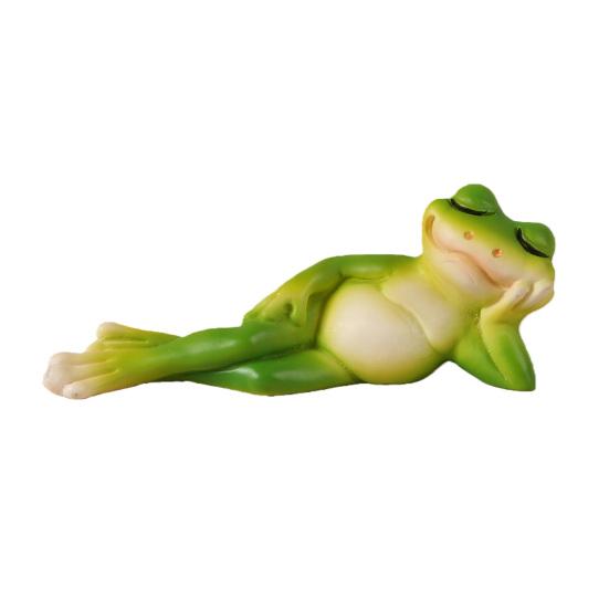 Small Plant Pot Decor Micro Landscape Ornament, Mini Frog Violin Playing Statue, Durable Resin Elegant Art Waterproof Hand-Painted Figurines,