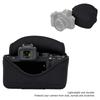 JJC Etui na aparat Nikon Z fc Nikon Z50 Sony PZ OIS EOS RF Pasuje do 50 mm czarny + 16-50 mm / + 16-50 mm / A6700+E 16-50 mm f/3.5-5.6 OSS/Fujifilm