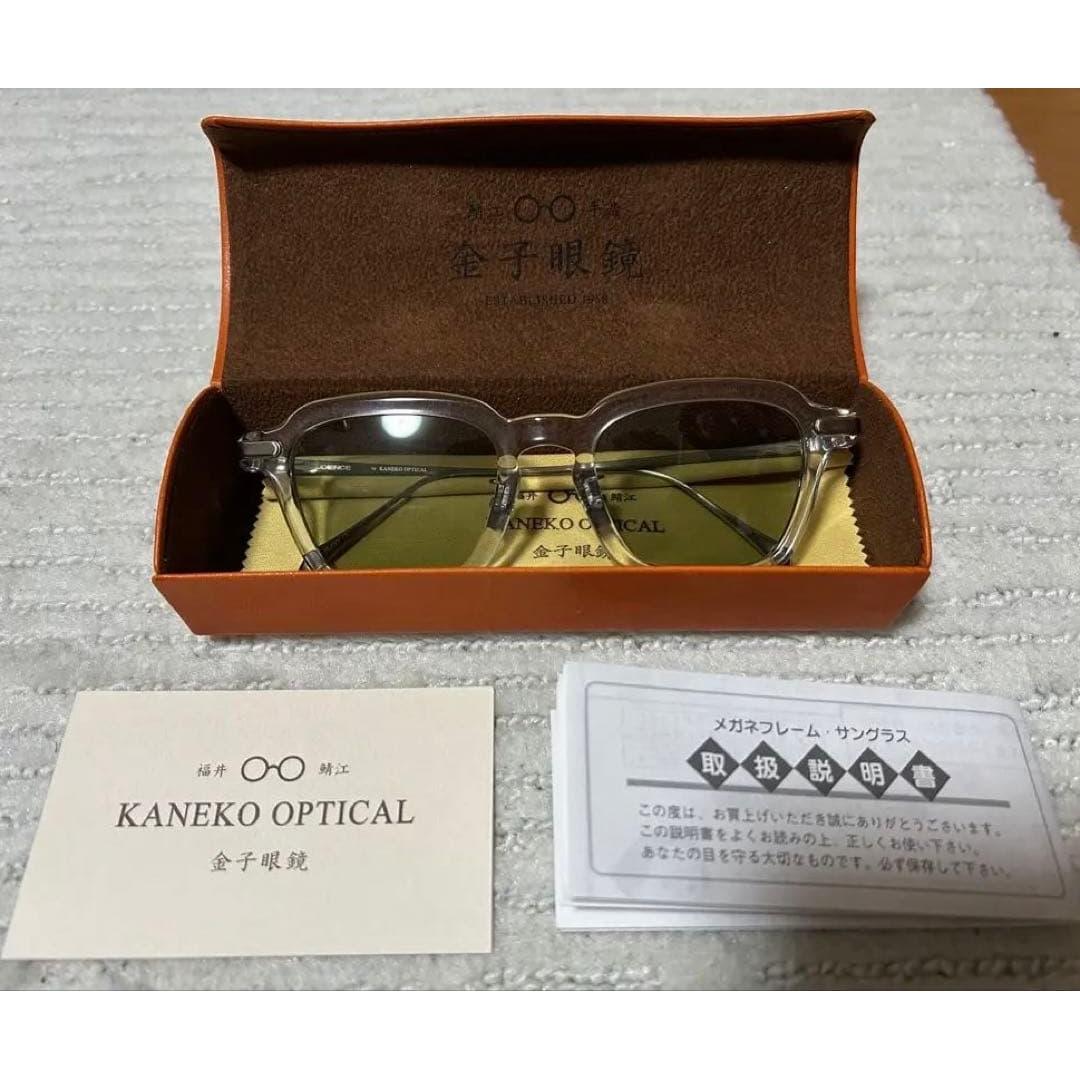 Used [Good condition] KANEKO OPTICAL clear frame glasses