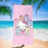 Cute Cartoon Character Print Beach Towel Soft And Absorbent Quick Dry Towel For Beach Days Pool Parties And Summer Travel