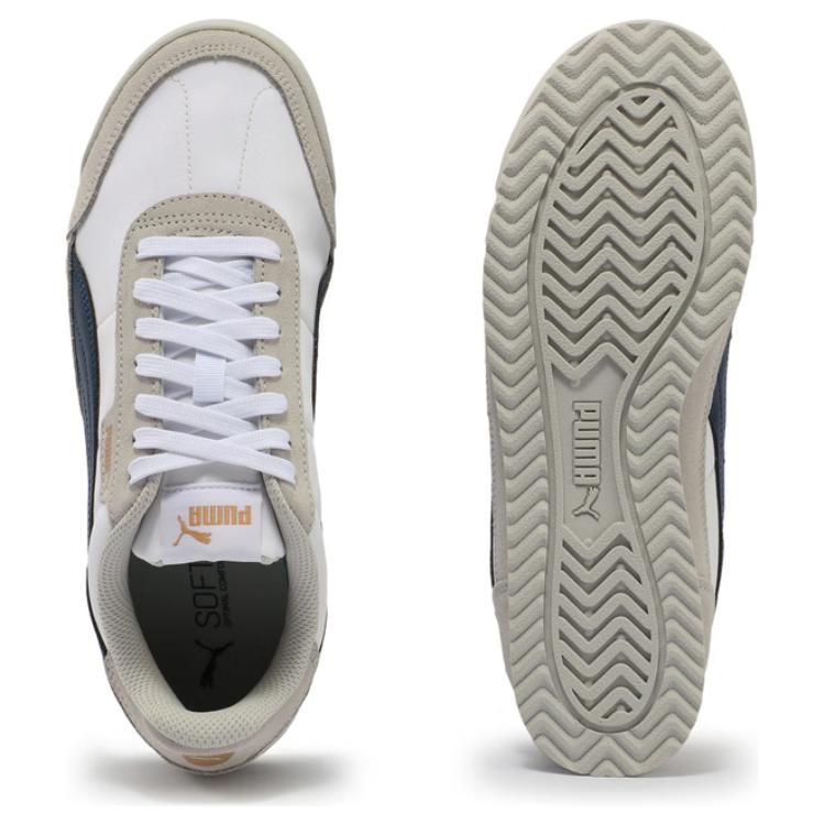 new PUMA Turino Low Top Casual Shoes Unisex White Gray