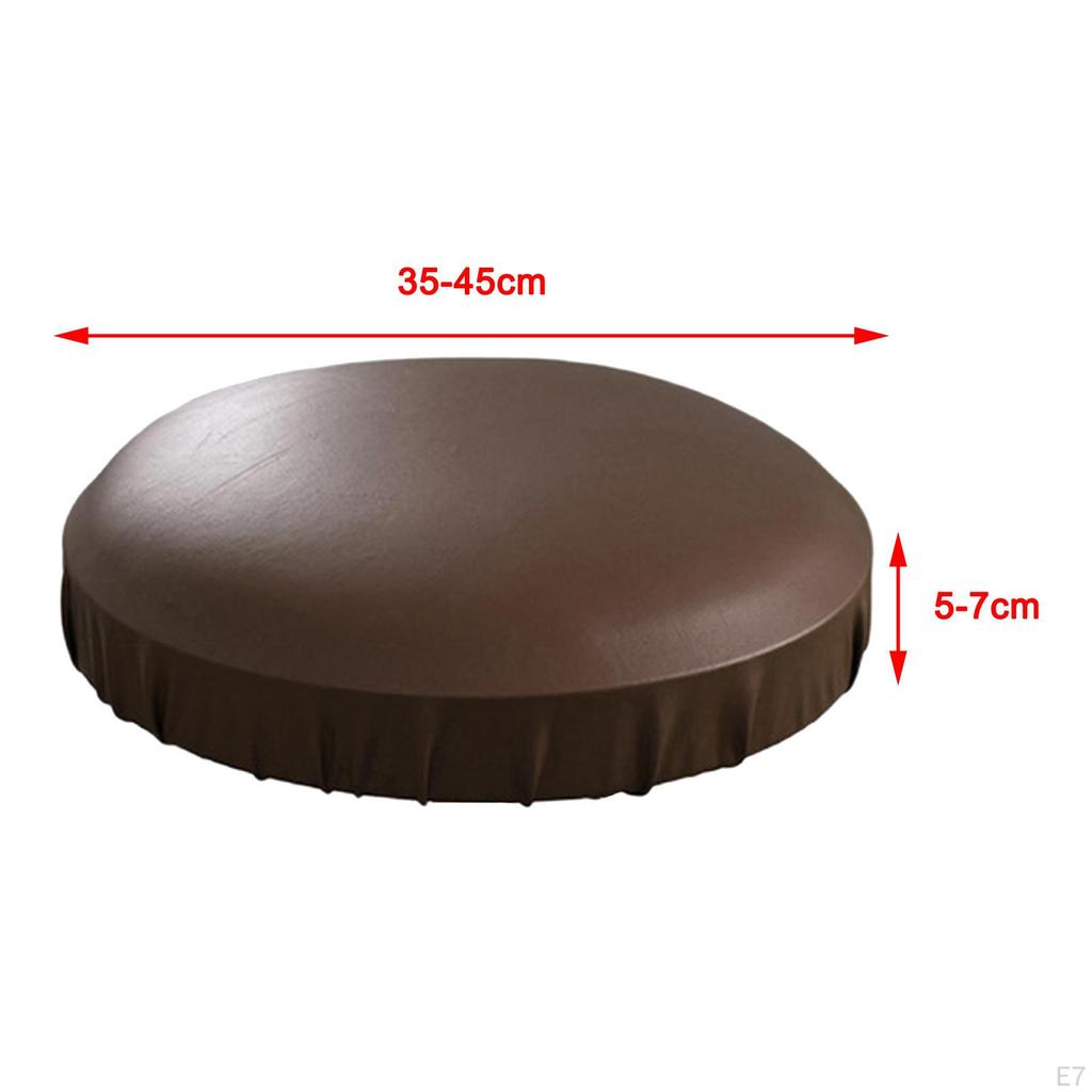 Luxury Stool Cover Round Dustproof -Resistant , Seat Cushion Sleeve, Cover, for Home, Bar,