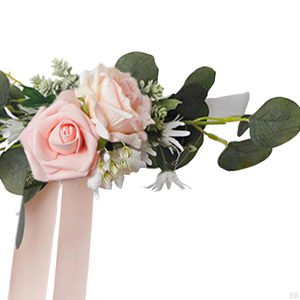 Back Artificial Arrangement for Wedding Arch Church