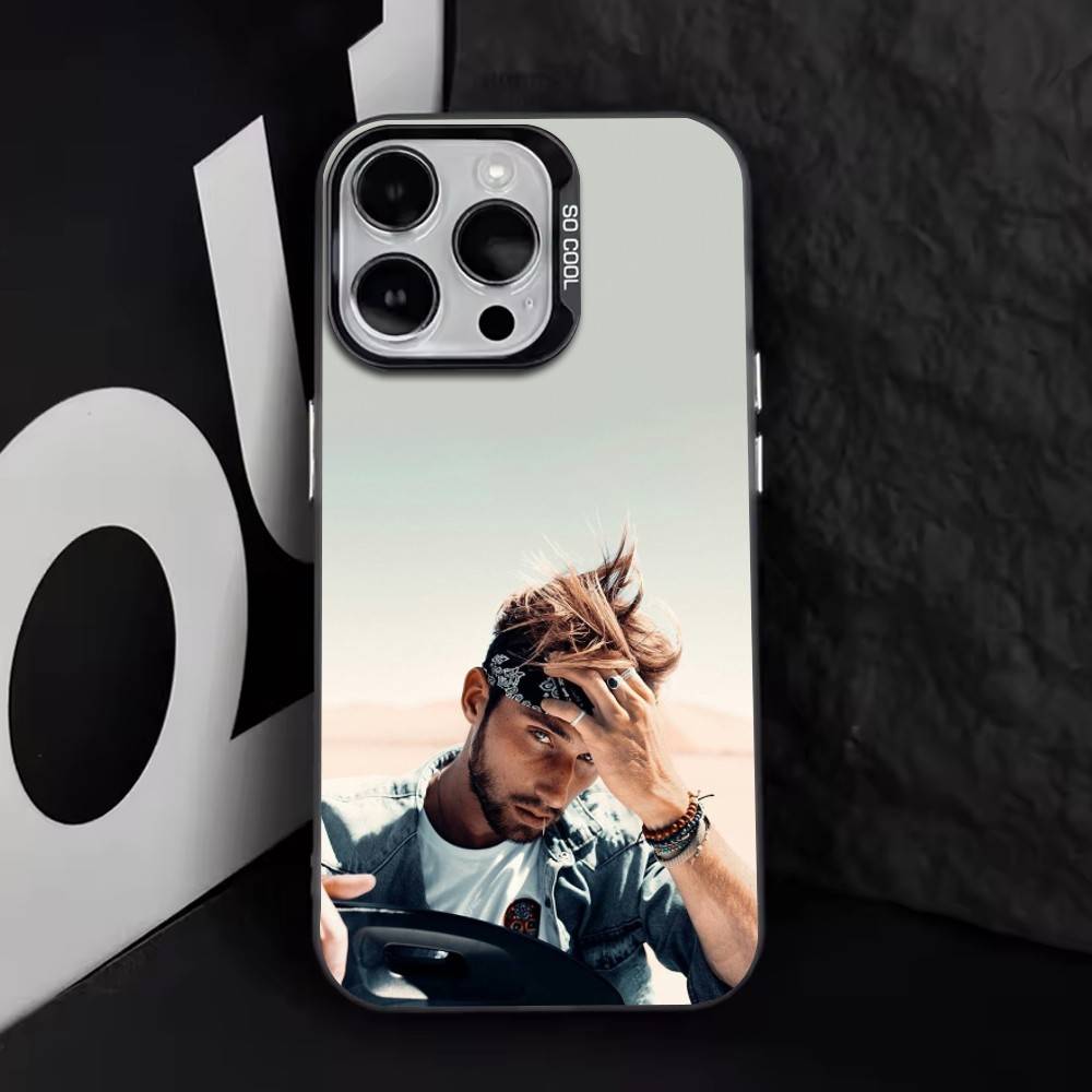 Sam Kolder   Phone Case For iPhone 17,16,15,14,13,12,11 Plus,Pro Max,XS,Colorful Silver Black Cover
