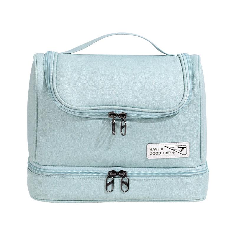 

Полиэстер Модная сумка для хранения с сухим и мокрым отделением Большой вместимости Дорожная сумка Косметика StyleF