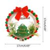 Christmas Garland Christmas Tree Pendant Decorations for Fireplaces Window Wall