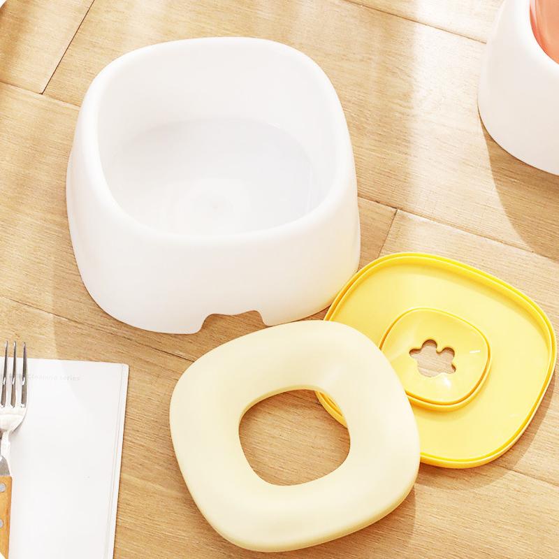1.5L Floating Dog Water Bowl with Stable Base Large Capacity Adjustable Water Output Anti-spill Pet Slow Water Feeder Dog Stuff