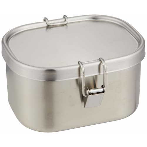 Kobo Aizawa (Kobo-aizawa) Aizawa Square Deep Container with Clasp, Small, 6301