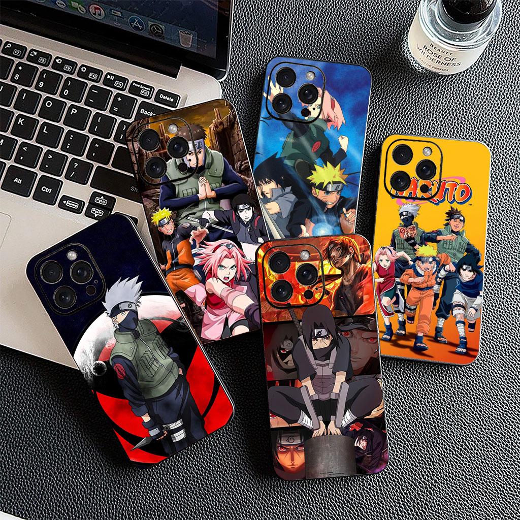 Itachi Uchiha Sasuke Kakashi Narutos Cover for Apple iPhone 17 16 Plus 13 12 Pro Max Mini X XR ProMax 16E 15+ 16Plus Air Case