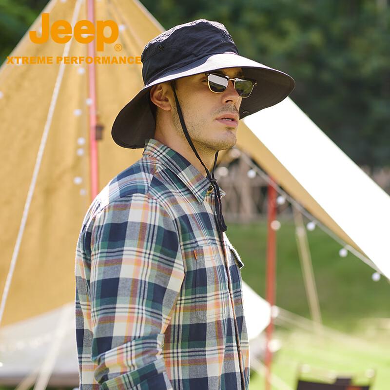 

Jeep Men s Outdoor Sun Protection Fisherman Hat One Size