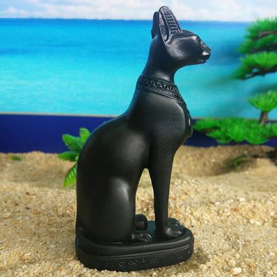 Kat God Ornament Geschenken Schattige Kamerdecoraties Godin Beeld Ornamenten Beelden Beeldjes Mini Bureau Kerst