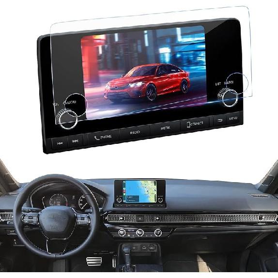 Film de protecție pentru ecranul mașinii potrivit 7 inch 2024 2023 Honda Civic CRV HRV Pilot&;Film de protecție pentru ecran din sticlă securizată pentru navigație GPS Acura Integra