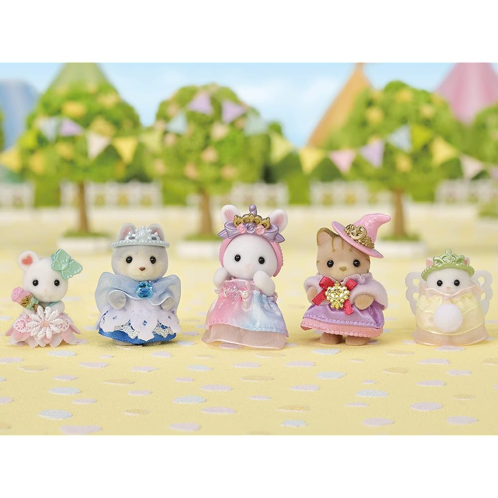 Sylvanian Families Dreamland Baby Princess Set Dollhouse Toy for Ages 3 and Up EPOCH