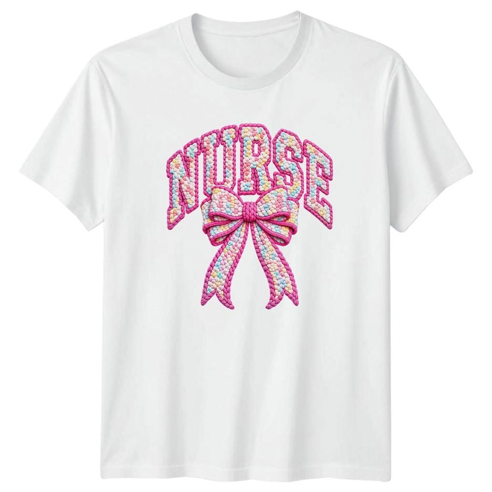 Nurse Unisexs TShirt Candy Kawaii Novelty Healthcare Nurses Week