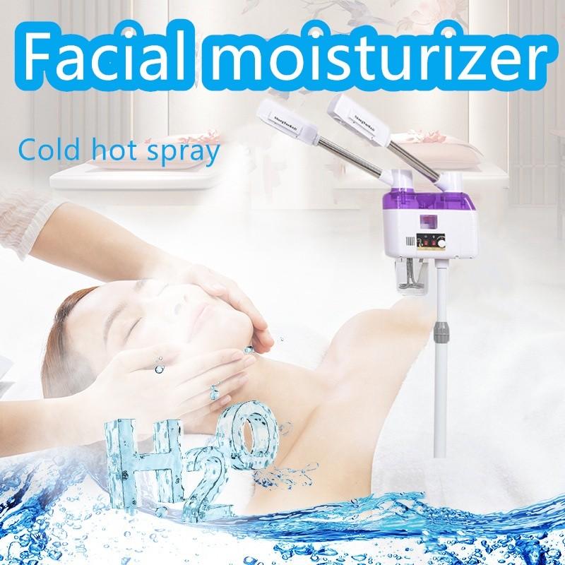 Nano Spray Gesichtsdampfer Gesichts Heiß- und Kalt-Sprühmaschine Gesichtsreiniger Home Spa Ionen Gesichtsverdampfer Schönheitsgerät