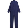 Adidas X Lotta Volkova Striped Comfortable Casual Zip Jumpsuit Women Jumpsuit Navy-Blue GE5842