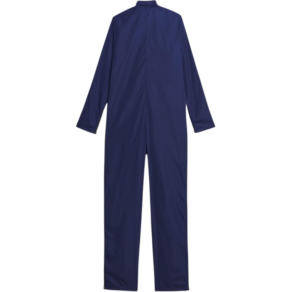 Adidas X Lotta Volkova Striped Comfortable Casual Zip Jumpsuit Women Jumpsuit Navy-Blue GE5842