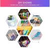 Chameleon Dichroic Building Glass Window Tint UV Cut Colorful Decorative Window Film for Mall Office Self Adhesive Stained Glass