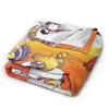 Super Warm BlanketBoy Girl Airplane Travel Diddl Cartoon Bedding Throws Flannel Bedspread For Street Trend Sofa Bed Cover