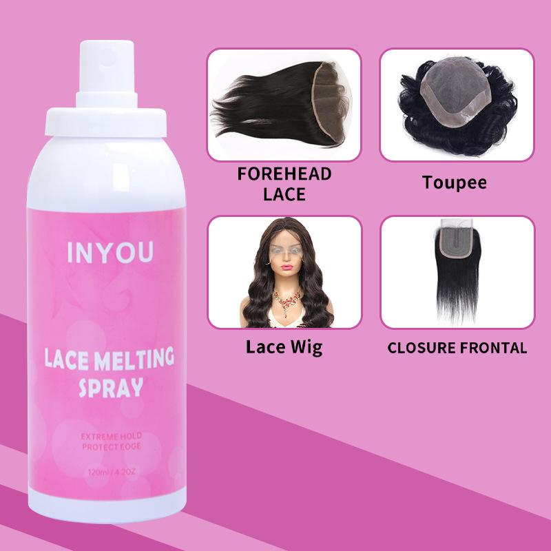120ml Lace Glue for Wigs and Hair Systems Invisible Hair Extensions Hair Replacement Adhesive Wig Bonding Glue Strong Hold Glue Natural-Looking Wigs