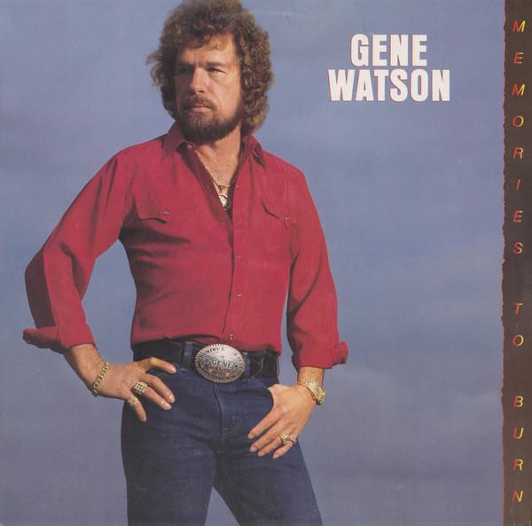 

LP Record GENE WATSON - Memories To Burn FE40076 Epic 1985 US Folk Used