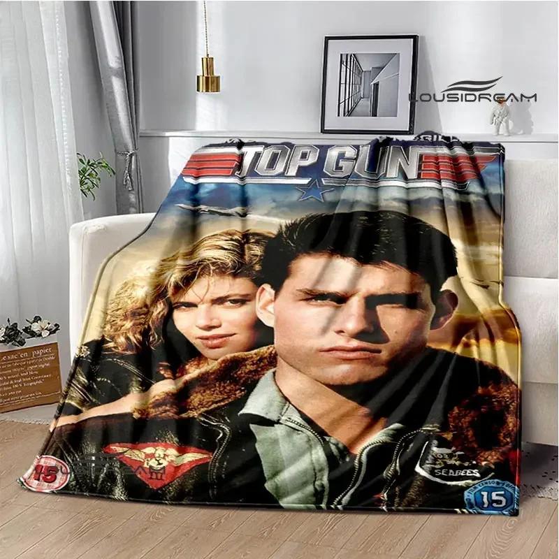 Movie TOP GUN printed blankets flannel Warm blanket throw blankets Picnic blanket Home Travel blanket Bedding Birthday Gift