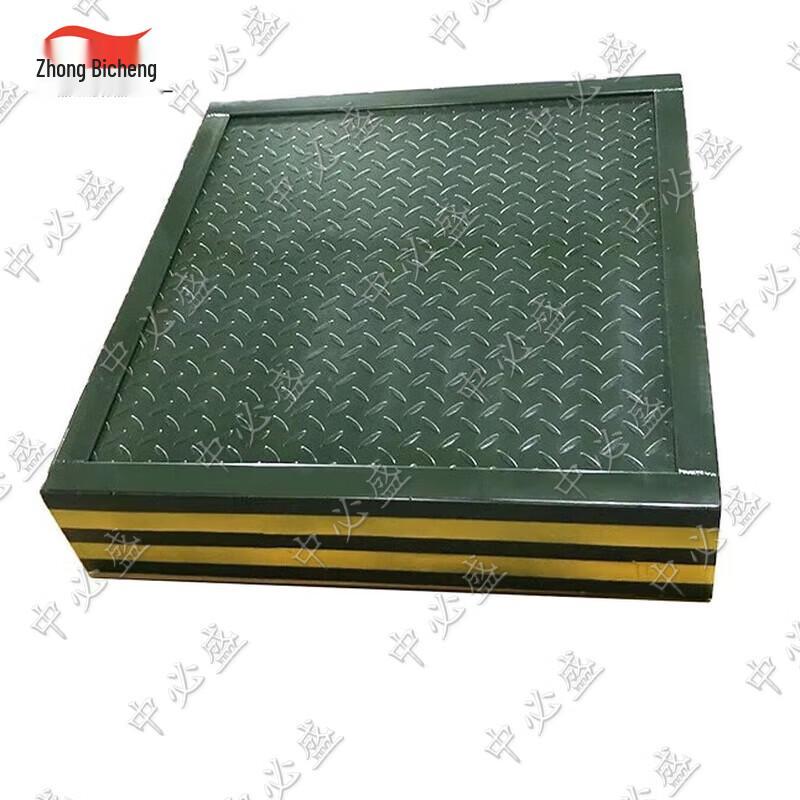 Stainless Steel Edged Sentry Duty Floor Mat