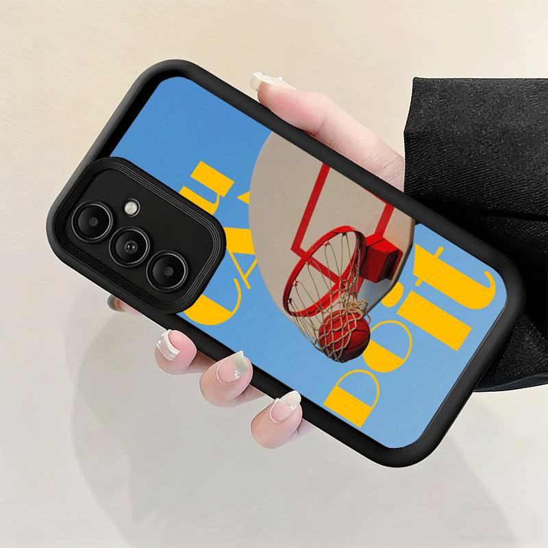 Phone Case for Samsung Galaxy S26 S25 Ultra S24 FE Basketball Sports Aesthetics Shell S23 Plus S22 + S21 S20 5G Soft Silicone Fu