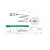 TOPGNSS GN-803G Ricevitore GPS GLONASS USB Modulo antenna Uscita USB Protocollo, sostituzione compatibile BU353S4 NMEA0183
