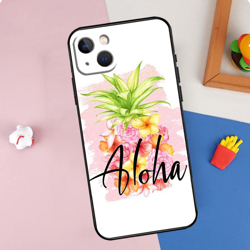 Hawaii Aloha Phone Case For iPhone 16 Pro Max 11 12 13 14 15 Pro Max Mini 16e 15 16 Plus XR Cover Shell