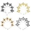 Alloy Crown Tiaras Headband Cosplay Wedding Hair Accessories Ladies Hair Hoop