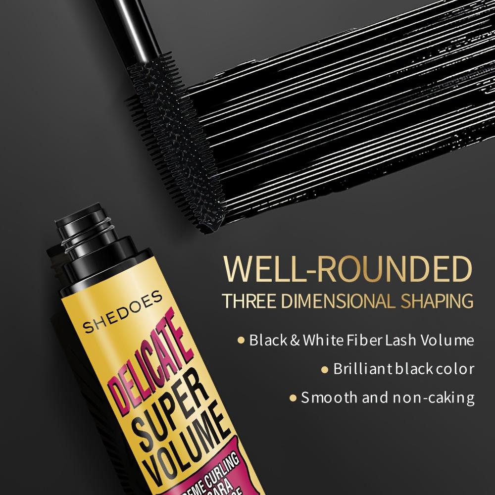 Lengthens Eyelashes Black Mascara Extra Volume Ultra-Fine Waterproof Curling Natural Lashes Mascara Female Eyes Cosmetic Makeup
