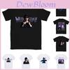 Die Addams Family Wednesday Unisex T-Shirt Top Stilvoll Weich Atmungsaktiv Bequem