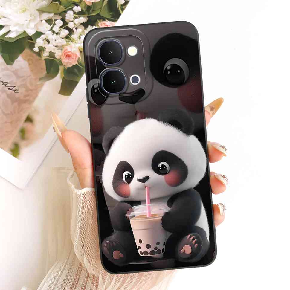 For Vivo Y31d 4G V2543 Case Fashion Cartoon Painting Silicone Full Protcetion Back Cover For Vivo Y 31d Y31D 4G Bumper Shell