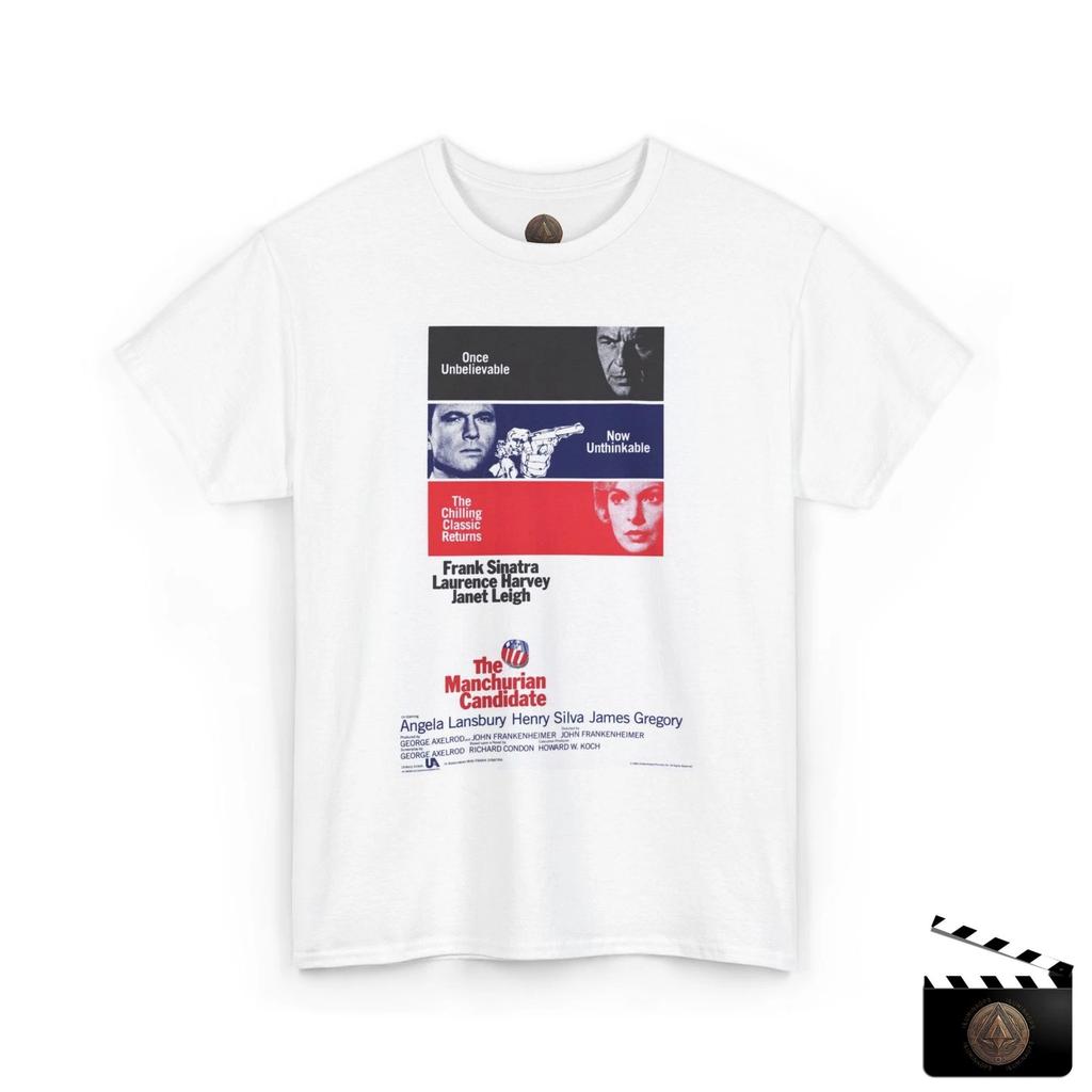 The Manchurian Candidate Movie Poster Vintage T shirt For Men & Women