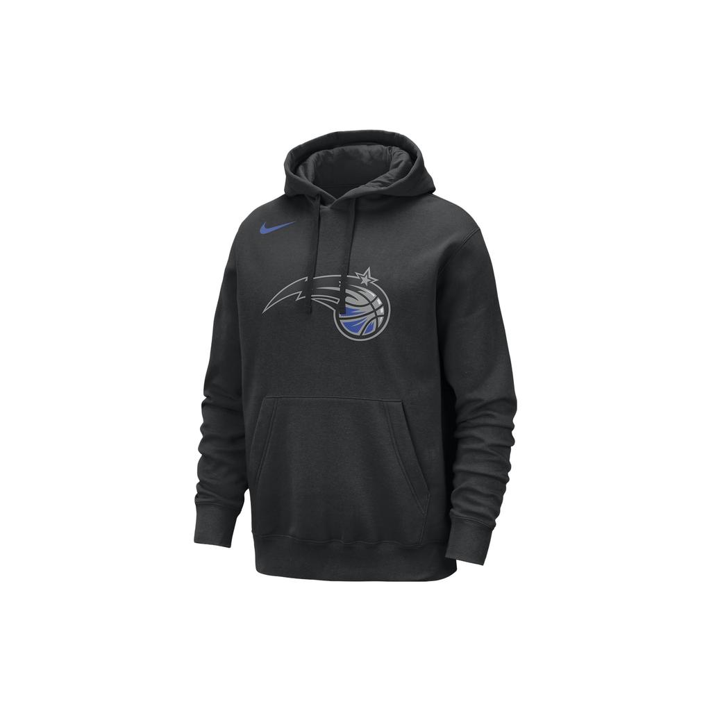Nike Orlando Magic Club Logo Printed Drawstring Hoodie Men Hoodies Black FB4769-010