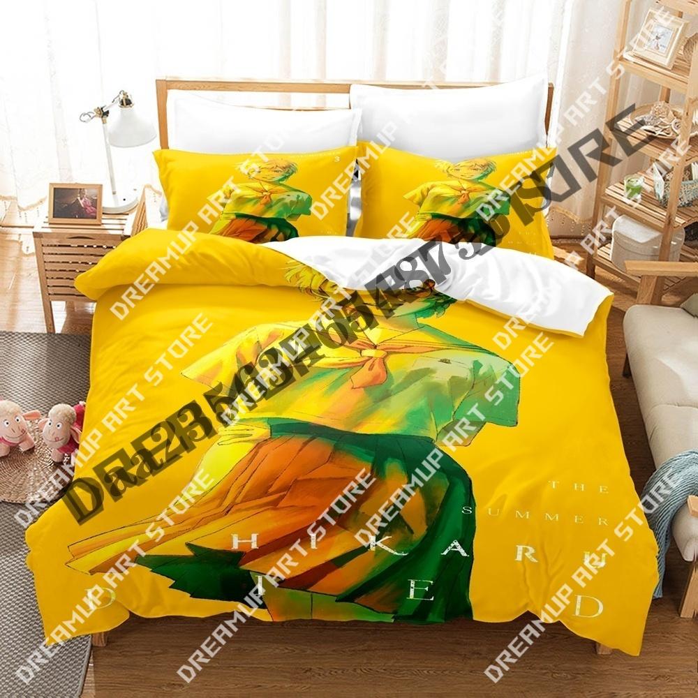 3D Print The Summer Hikaru Died Bedding Set Twin Queen King Full Size Duvet Cover Pillowcase Bed boys girls Adult Home Textiles
