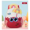 School Bag New High-value Cute Cartoon Crab Backpack Boys and Girls Kindergarten Level 1-3 Lightweight Backpack