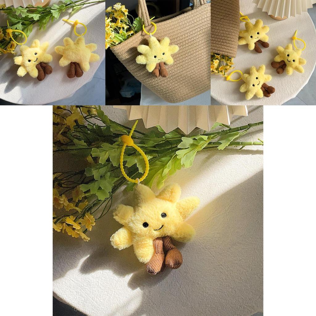 Sun Shape Plush Doll With Short Plush Material For Birthday Gifts And Collectors