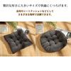 KFLUER Zabuton Cushion Large 55 x 55 x 10cm Corduroy Fabric Plain Floor Cushion Chair Cushion Stylish Simple Cute Fluffy Meditation Guesthouse