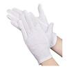 QIKEJI Cotton Gloves, White Gloves, Pure Cotton, Thin, Multipurpose, Work, Inspection, Household Work, Valuables,