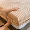 Thermal Velvet Bed Sheets Plush Fabric Mattress Cover For Winter Bed Cover Bed Bed Linen Set For Single Double King Queen Bed