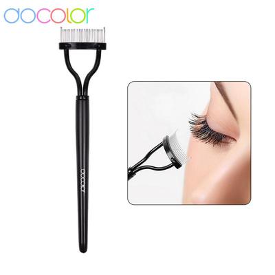 Bigodino per ciglia Trucco di bellezza Separatore per ciglia Pieghevole in metallo Pennello per ciglia Pettine Mascara Curl Trucco di bellezza Strumento cosmetico per occhi